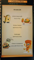 Parkview Lodge Grill menu