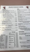 Riverside Inn menu