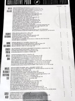 Collective Pour menu