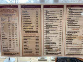 Main Street Bagel Deli menu