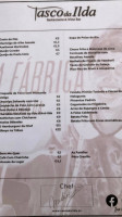 Tasco Da Ilda By Cook2wine menu