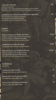 Os Infantes Restaurante menu