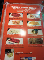 Taste From India food