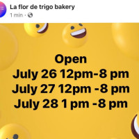 La Flor De Trigo Bakery food