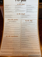 110 Grill Woburn menu