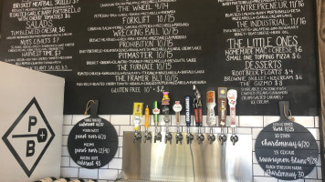 Industrial Pizza Brew menu