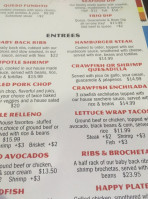 El Mejor Mexican Grill menu