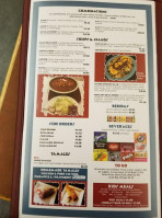 El Columpio menu