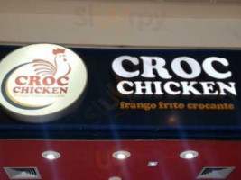 Frango Frito Croc Chicken inside