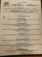 The Little Brick Pub menu