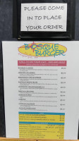 Bosque Burgers menu