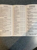 Rodhos Pizza-steak & Seafood House menu