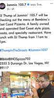 Bambino's East Coast Pizzeria outside