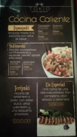 Tokio Comida Japonesa menu