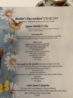 Lisa's Tea Treasures menu