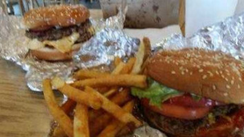 Five Guys Burgers Fries food