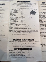 Two Sisters Pecan House menu