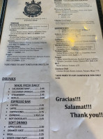 Mexipino Crafts menu