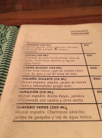 Sabina Sabe menu