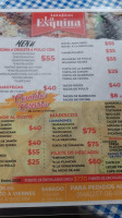 Antojitos La Esquina Ozuluama, Ver. menu