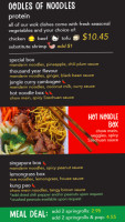 Oodle Noodle menu