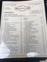 Union Station Diner menu