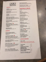 Churchill's Bar & Pub menu