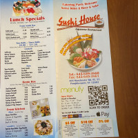 Sushi House menu