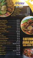 Chef Creole Seafood Takeout menu