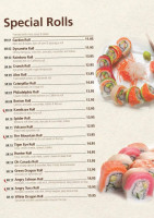 Nippon Sushi menu