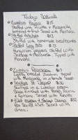 Latrattoria menu