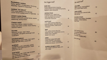 Little Louis' menu