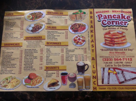 Pancake Corner food