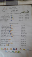 Titán Halászcsárda menu