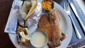 Boudreaux's Louisiana Seafood Steaks food