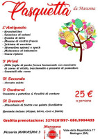 Ristopizza Al Monacello(ex Marasma) menu