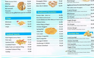 Scoresby Village Traditional Fish Chips menu