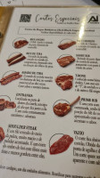 Barbecue Restaurant Arco Iris menu