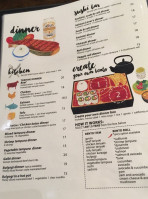 Markham Sushi menu