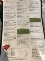 Nara Thai Cuisine menu