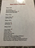 Little Asia menu