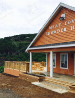 Meat Cove Chowder Hut outside