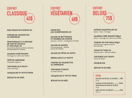 Les Enfants Terribles menu