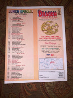 Dragon menu