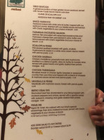 Oak Street Bistro menu