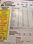 Maria's Pizza In Amboy menu