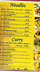 Bangkok Thai Cuisine menu