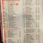 China King Buffet menu