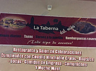 La Taberna Del Nino menu