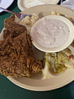 Pettys Steak And Catfish food